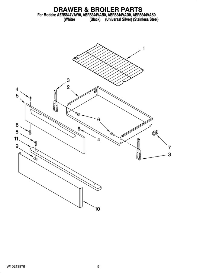 Diagram for AER5844VAS0