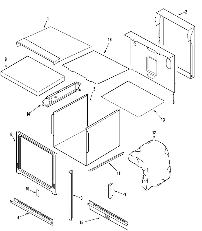 Diagram for MEW6627DDW