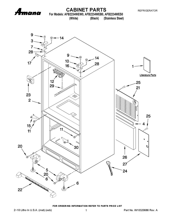 Diagram for AFB2234WES0
