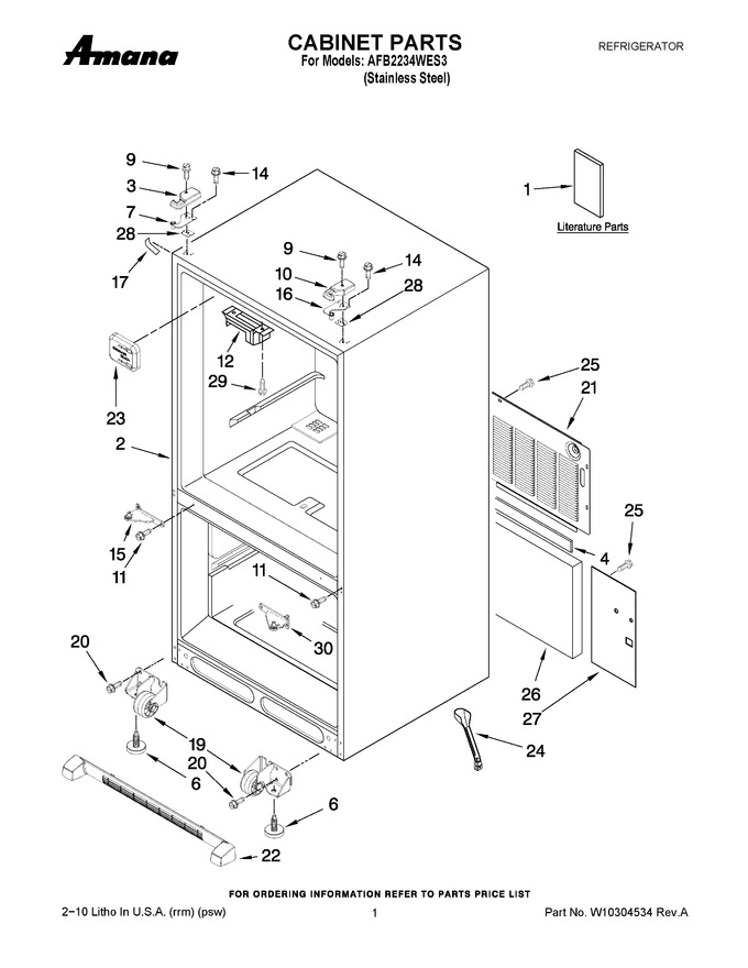 Diagram for AFB2234WES3