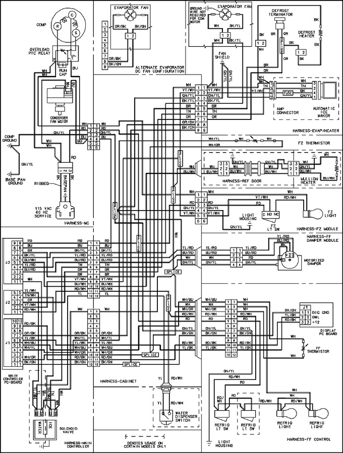 Diagram for MFD2561HEW