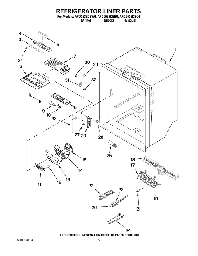 Diagram for AFD2535DEB6
