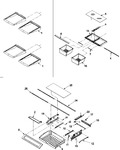 Diagram for 12 - Refrigerator Shelving