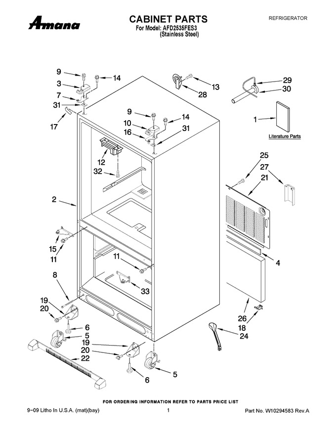 Diagram for AFD2535FES3