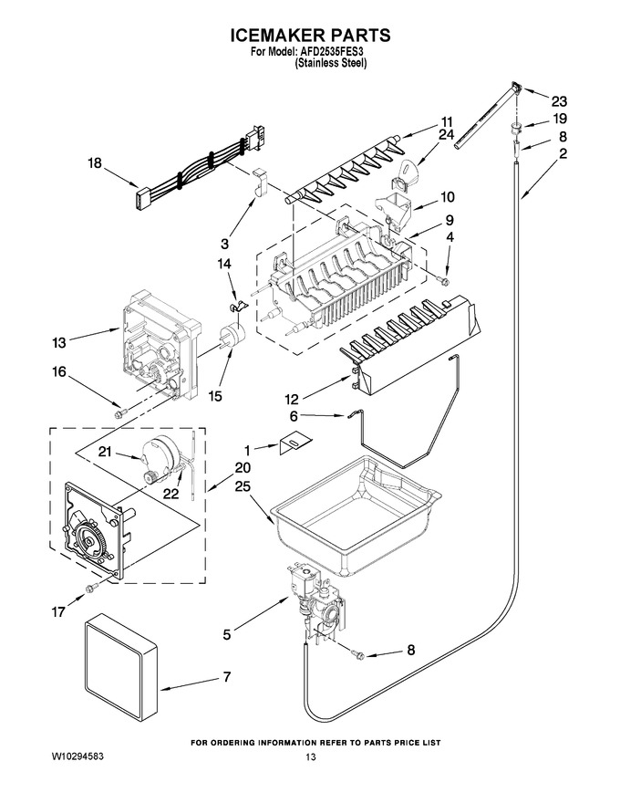 Diagram for AFD2535FES3