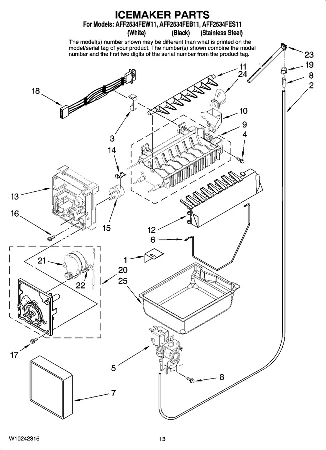 Diagram for AFF2534FEB11