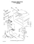 Diagram for 02 - Freezer Liner Parts