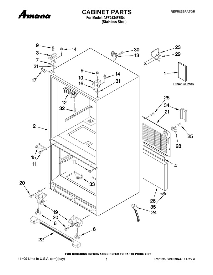 Diagram for AFF2534FES4