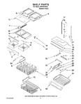 Diagram for 07 - Shelf Parts