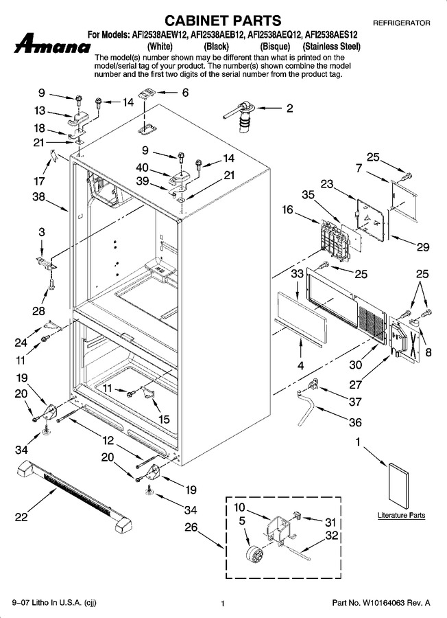 Diagram for AFI2538AEB12