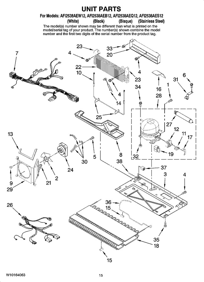 Diagram for AFI2538AEW12