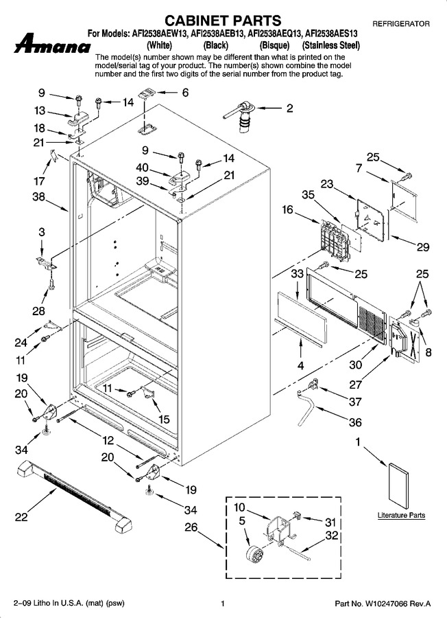 Diagram for AFI2538AEB13