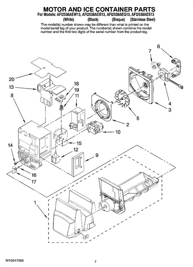 Diagram for AFI2538AES13