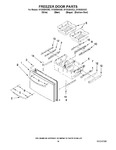 Diagram for 09 - Freezer Door Parts