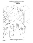 Diagram for 02 - Refrigerator Liner Parts