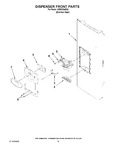 Diagram for 08 - Dispenser Front Parts