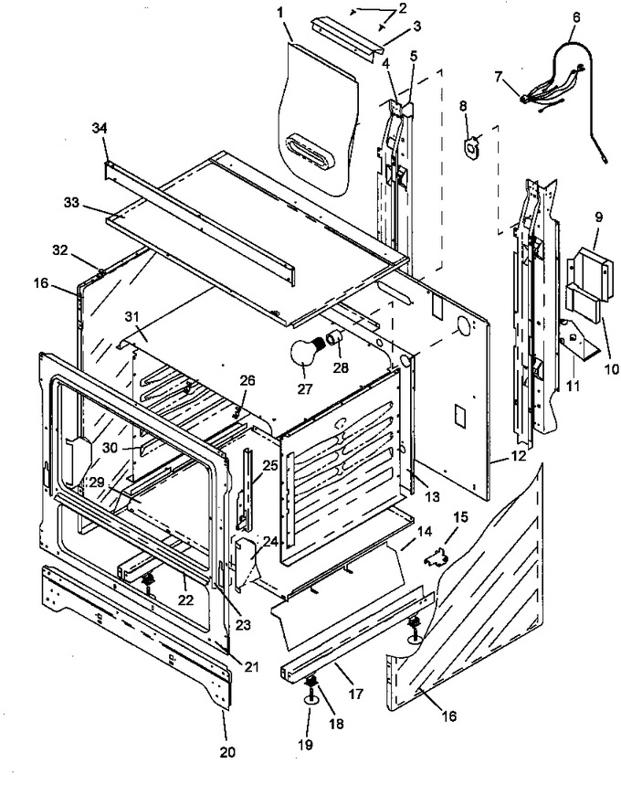 Diagram for AGM585E (BOM: P1143083N E)