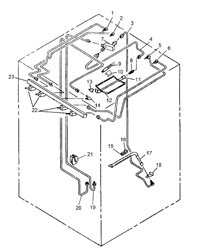 Diagram for AGDS901WW (BOM: P1131827NWW)