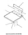 Diagram for 02 - Cabinet Top & Control Hood Rear Panel