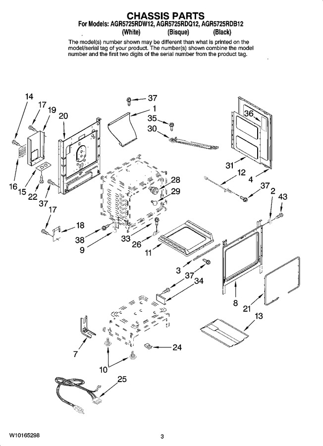 Diagram for AGR5725RDB12