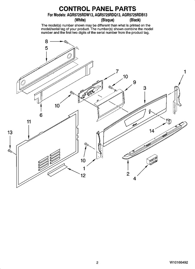 Diagram for AGR5725RDB13