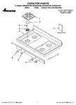 Diagram for 01 - Cooktop Parts