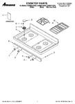 Diagram for 01 - Cooktop Parts