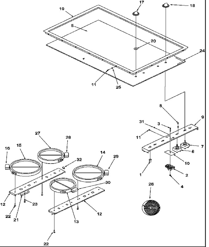 Diagram for AK2H30HR (BOM: P1119901S)