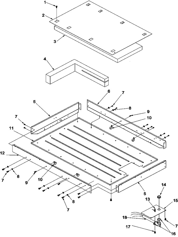 Diagram for AK2H36W3 (BOM: P1143702NW)