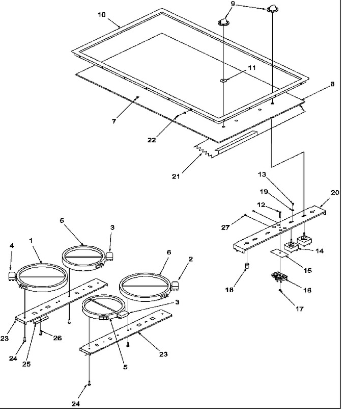 Diagram for CAK2H30HR (BOM: P1119910S)