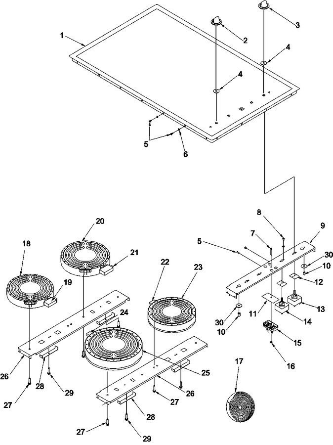 Diagram for CAK2T30E2 (BOM: P1131597NE)
