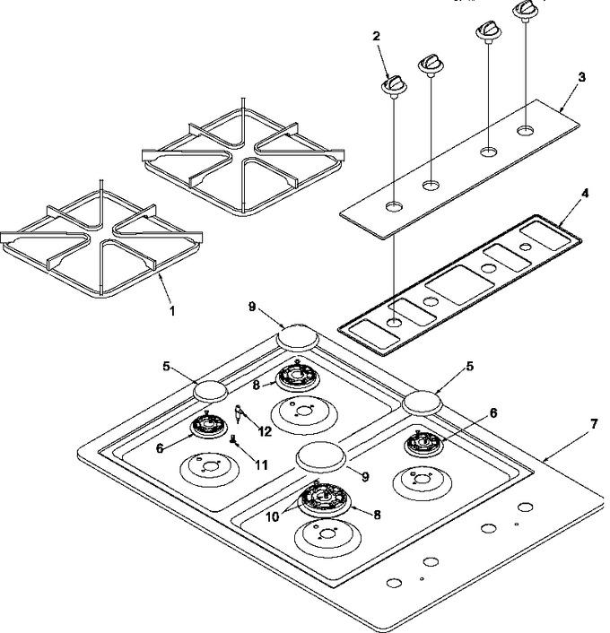 Diagram for AKS3020W (BOM: P1142517N W)