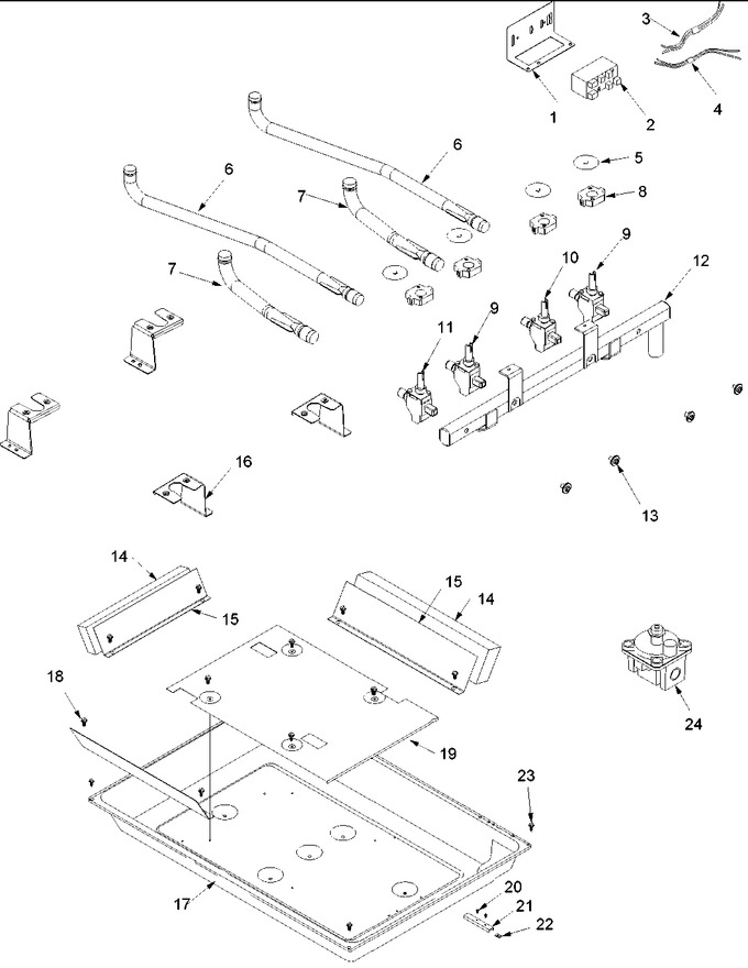 Diagram for AKS3030SS (BOM: P1142527NSS)