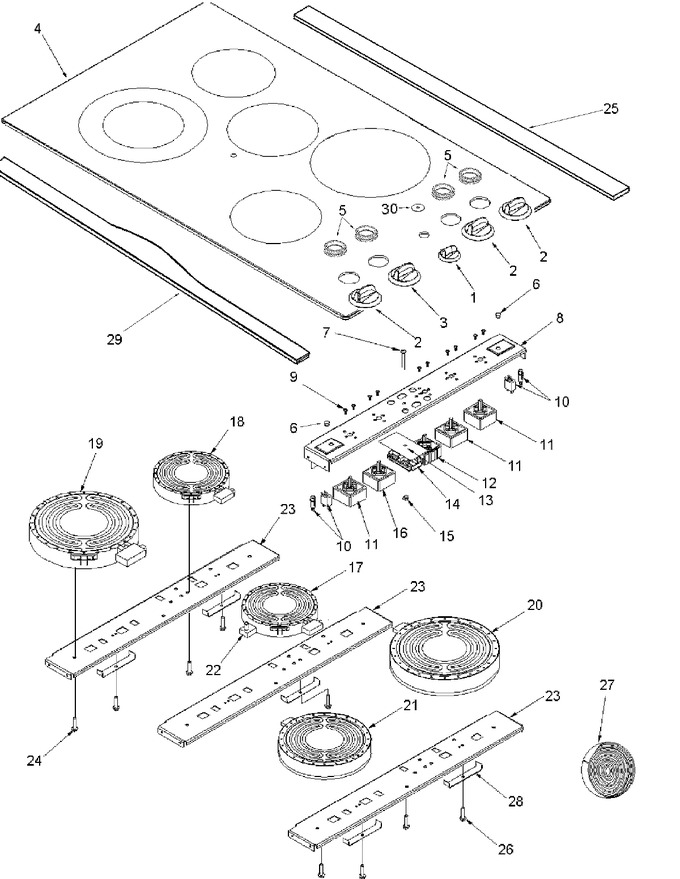 Diagram for AKT3650WW (BOM: 10)
