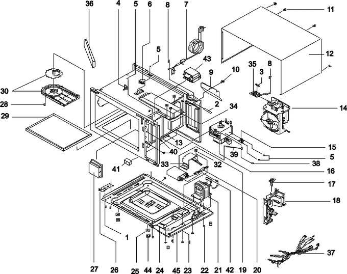 Diagram for MLD510D (BOM: P1331007M)