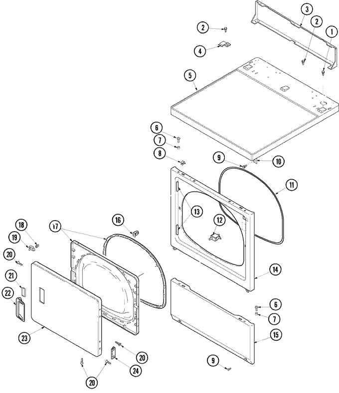 Diagram for ALE643RBW