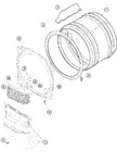 Diagram for 04 - Front Bulkhead, Air Duct & Cylinder