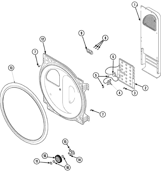 Diagram for SDE5401AZW