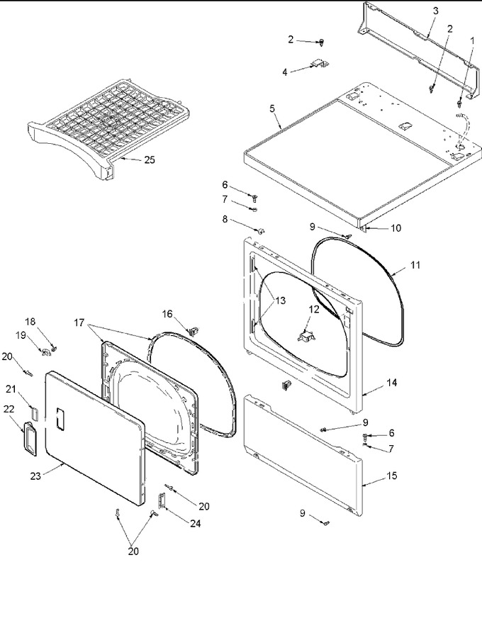 Diagram for ALE866SBW