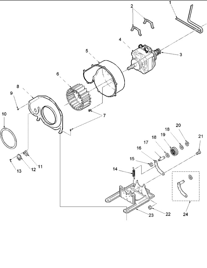 Diagram for ALG443RAW (BOM: PALG443RAW1)