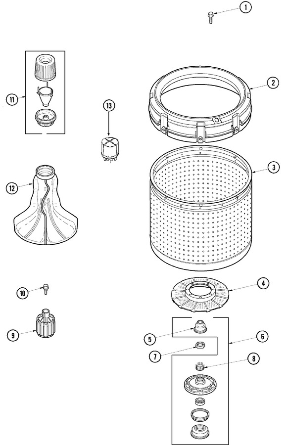 Diagram for ALW210RAW