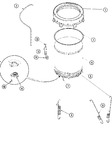 Diagram for 08 - Outer Tub (series 11 & 12)