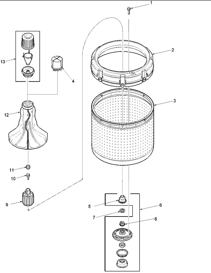 Diagram for ALW540RMC (BOM: PALW540RMC1)