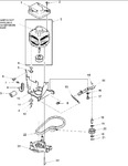 Diagram for 08 - Motor, Belt, Pump, And Idler Assy