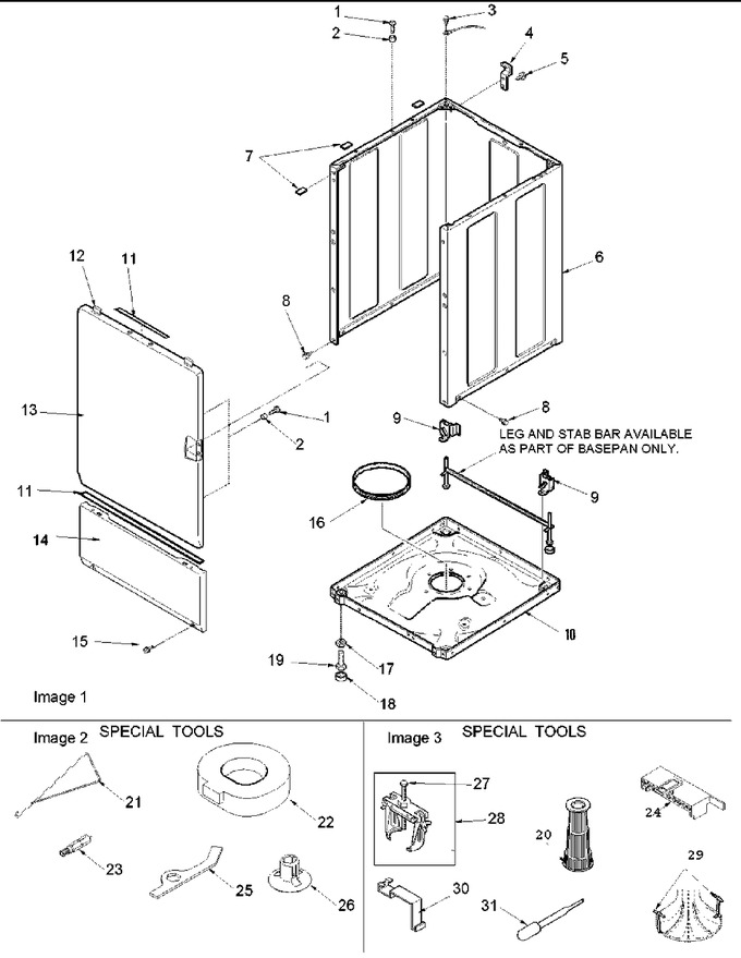 Diagram for ALW432RAW (BOM: PALW432RAW)