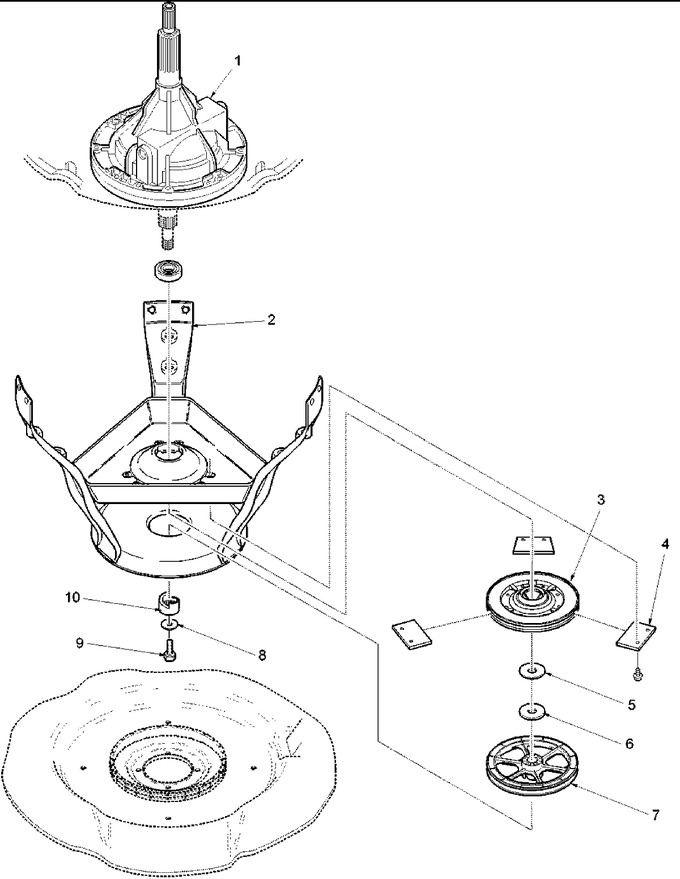 Diagram for ALW432RAW (BOM: PALW432RAW)