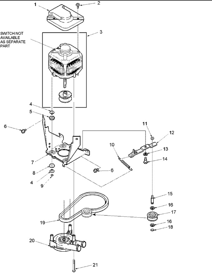 Diagram for ALW432RAW (BOM: PALW432RAW)