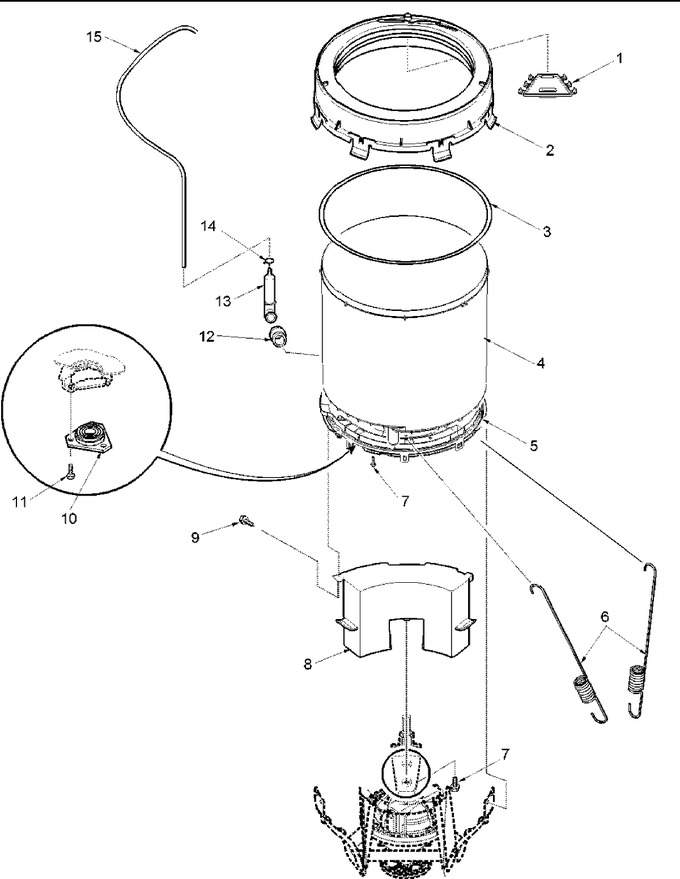 Diagram for ALW432RAW (BOM: PALW432RAW)