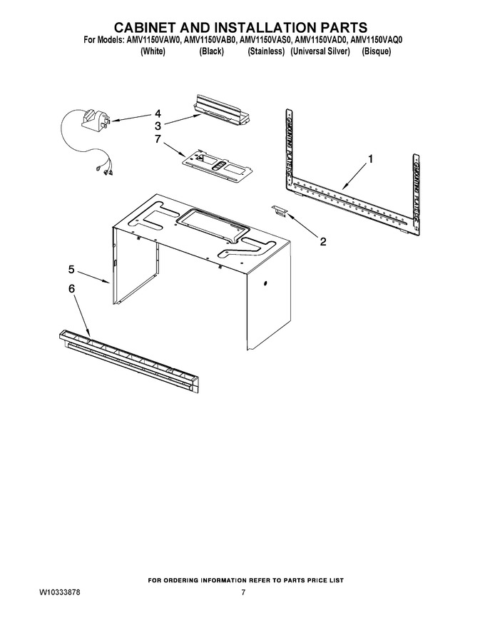 Diagram for AMV1150VAD0