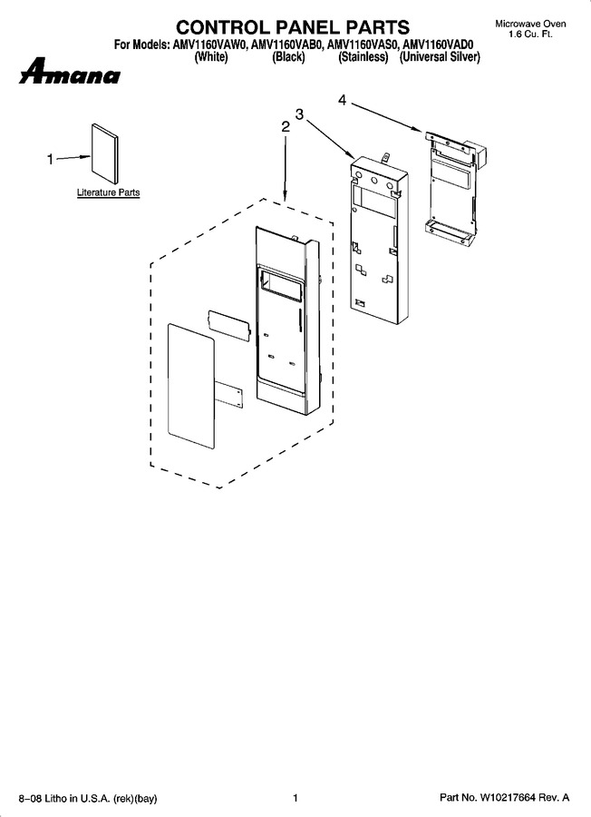 Diagram for AMV1160VAS0